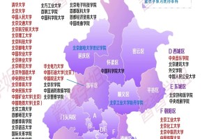 全‼北京60多所本科大学分布，一图了解