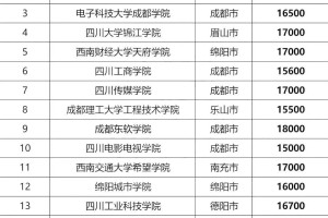 四川1️⃣8️⃣所民办本科学费汇总🔝