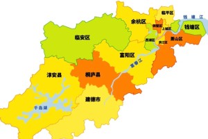 杭州本质上是九个市