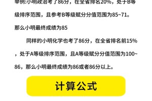 新高考赋分制度 你了解清楚了吗？