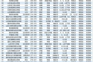 2024年山东专科学校详情