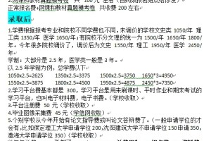 彻底给您整明白！2024年河北成考费用明细！