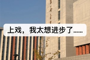 寒假计划安排上了：去上戏学表演