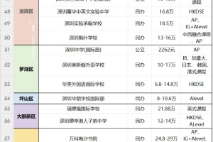 不敢相信这是2024深圳国际高中的学费