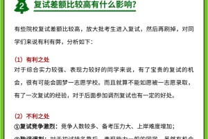 关于复试差额比，你一定要知道这些！