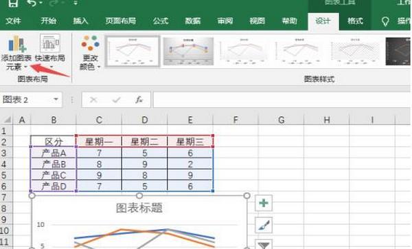 excel折线图数值差距不大，在excel中做折线图加上标准差图形？