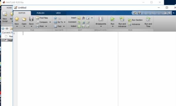matlab2016新建m文件，怎么用MATLAB2016a建立.m文件及运行？