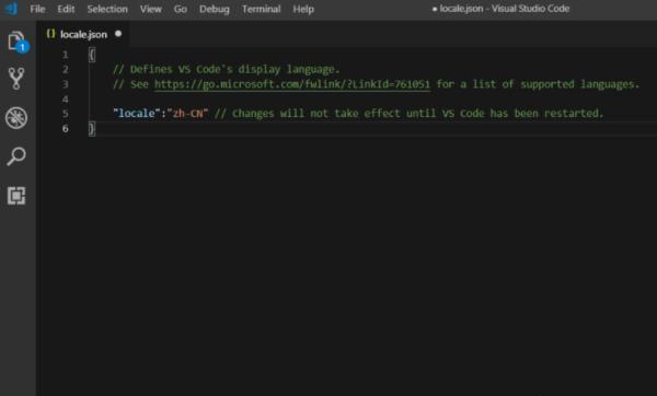 vscode 设置语言，将VSCode设置成中文语言环境？