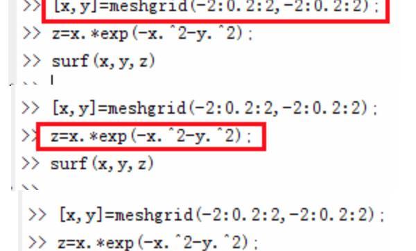 matlab中meshgrid的作用，matlab中的meshgrid命令怎么用？