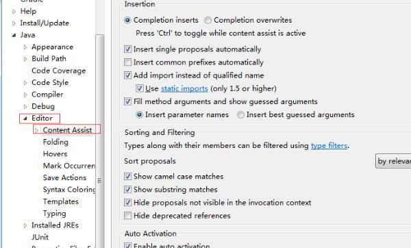 eclipse自定义代码提示，eclipse代码自动提示，eclipse设置代码自动提示？