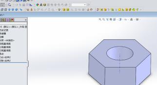 solidworks六角螺钉怎么画，SolidWorks如何画六角螺母？