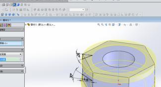 solidworks六角螺钉怎么画，SolidWorks如何画六角螺母？