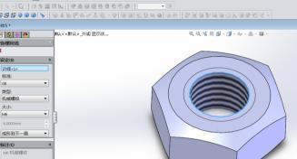 solidworks六角螺钉怎么画，SolidWorks如何画六角螺母？