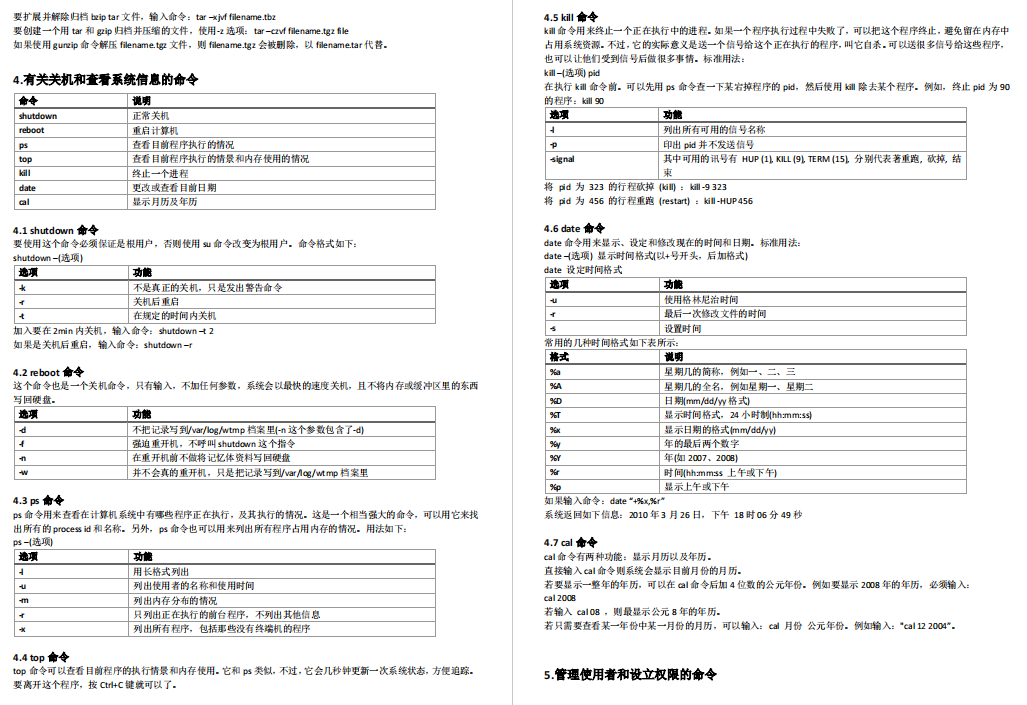 linux常用命令（linux常用命令详解）