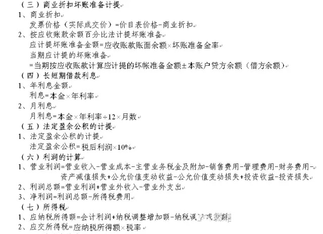 基础会计必背简答题（会计学基础考试）