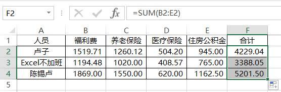 会计需要掌握excel哪些函数（会计人员常用的excel函数）