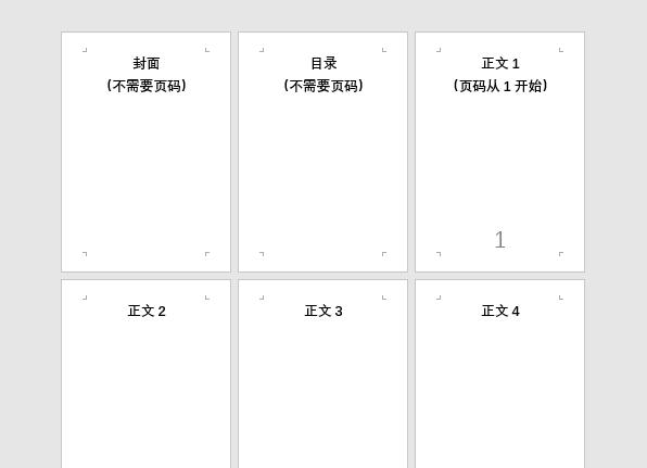 Word中如何从任意页开始设置页码（word2013怎么从任意页开始设置页码）