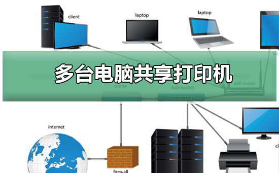 多台电脑怎样共享打印机（打印机共享多台电脑教程）