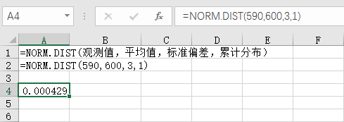 正态分布 Excel（正态分布的excel函数）