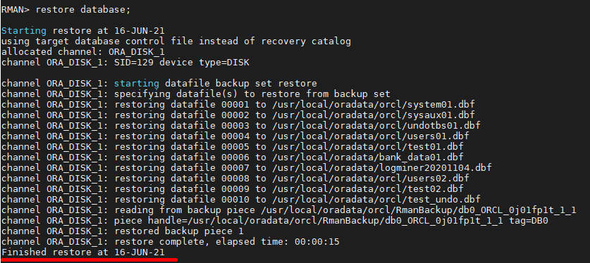 oracle数据库的备份和恢复数据（oracle数据库备份和恢复）