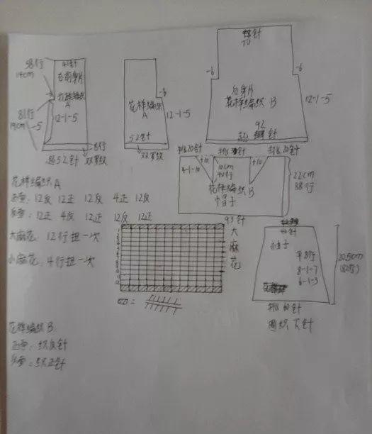 儿童宽松毛衣外套编织教程