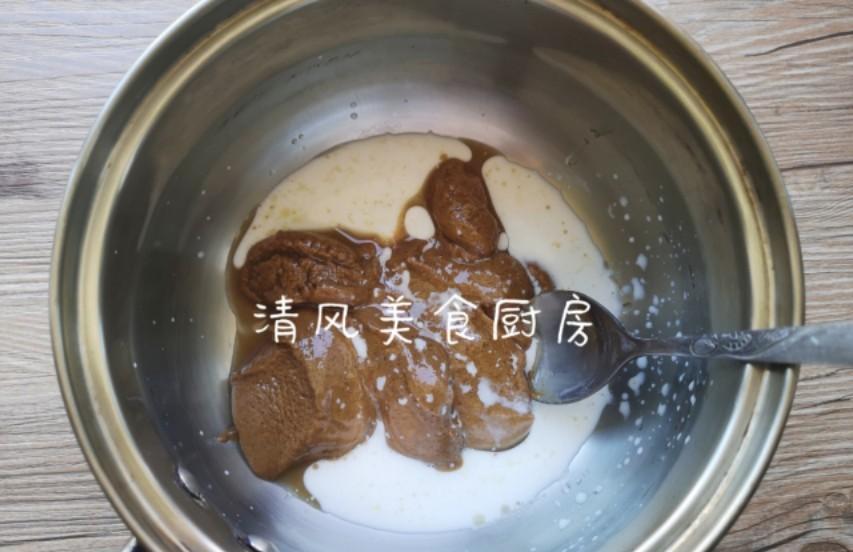 芝麻酱做成冰棍的做法