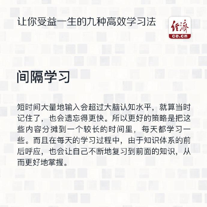 高效学习法有哪些