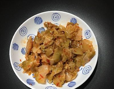 榨菜炒肉片的家常做法