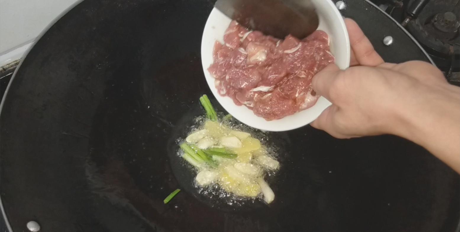 炒肉片的家常做法