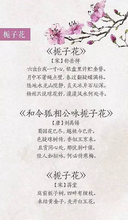 关于春花的古诗21首