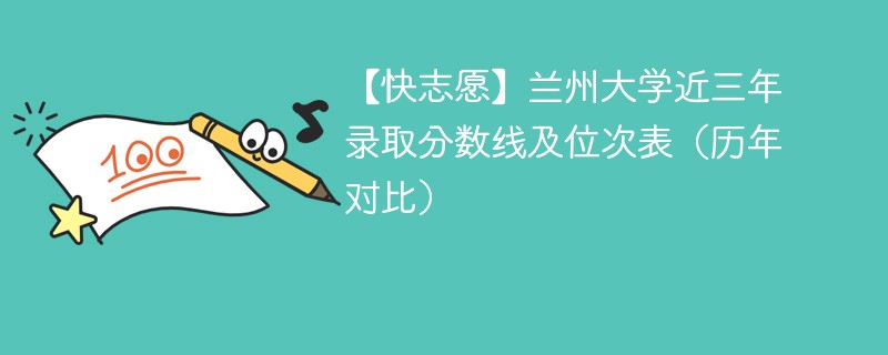 录取兰州大学的分数线是多少？有哪些录取条件？