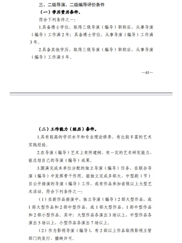 准备评导演编导职称的，刷到就是上天帮你！