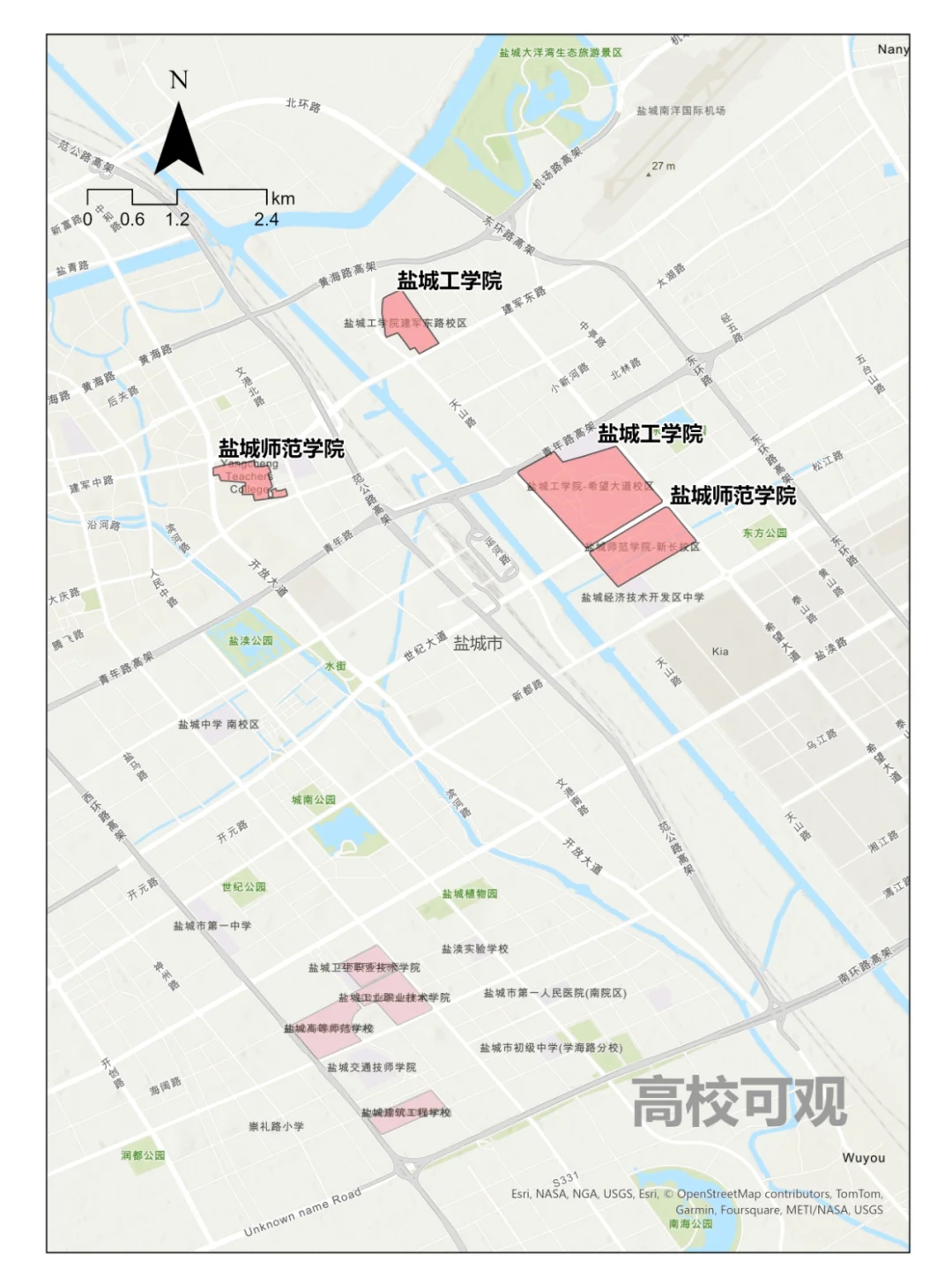 江苏——大学最全分布