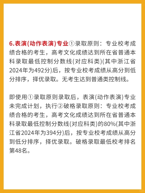 中央戏剧学院2024录取规则，录取分数 🔥