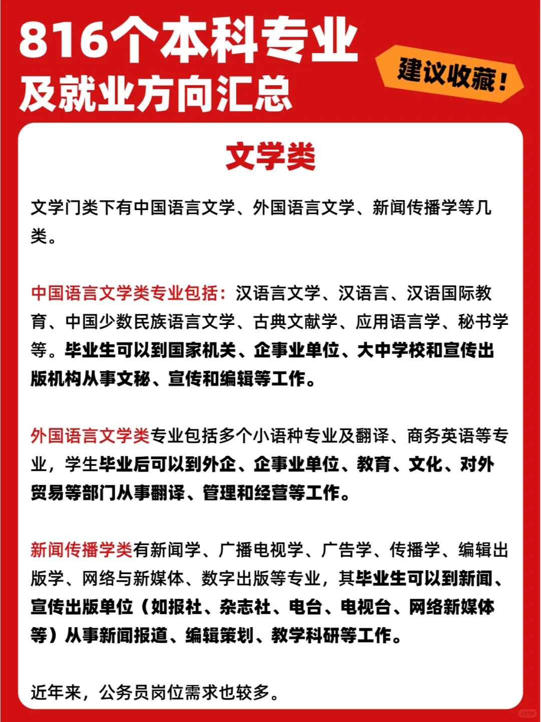 问疯了😂大学到底有哪些专业？