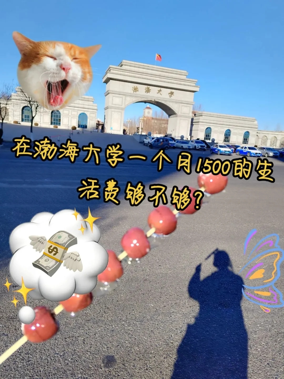 🌠在渤海大学一个月1500的生活费够不够?