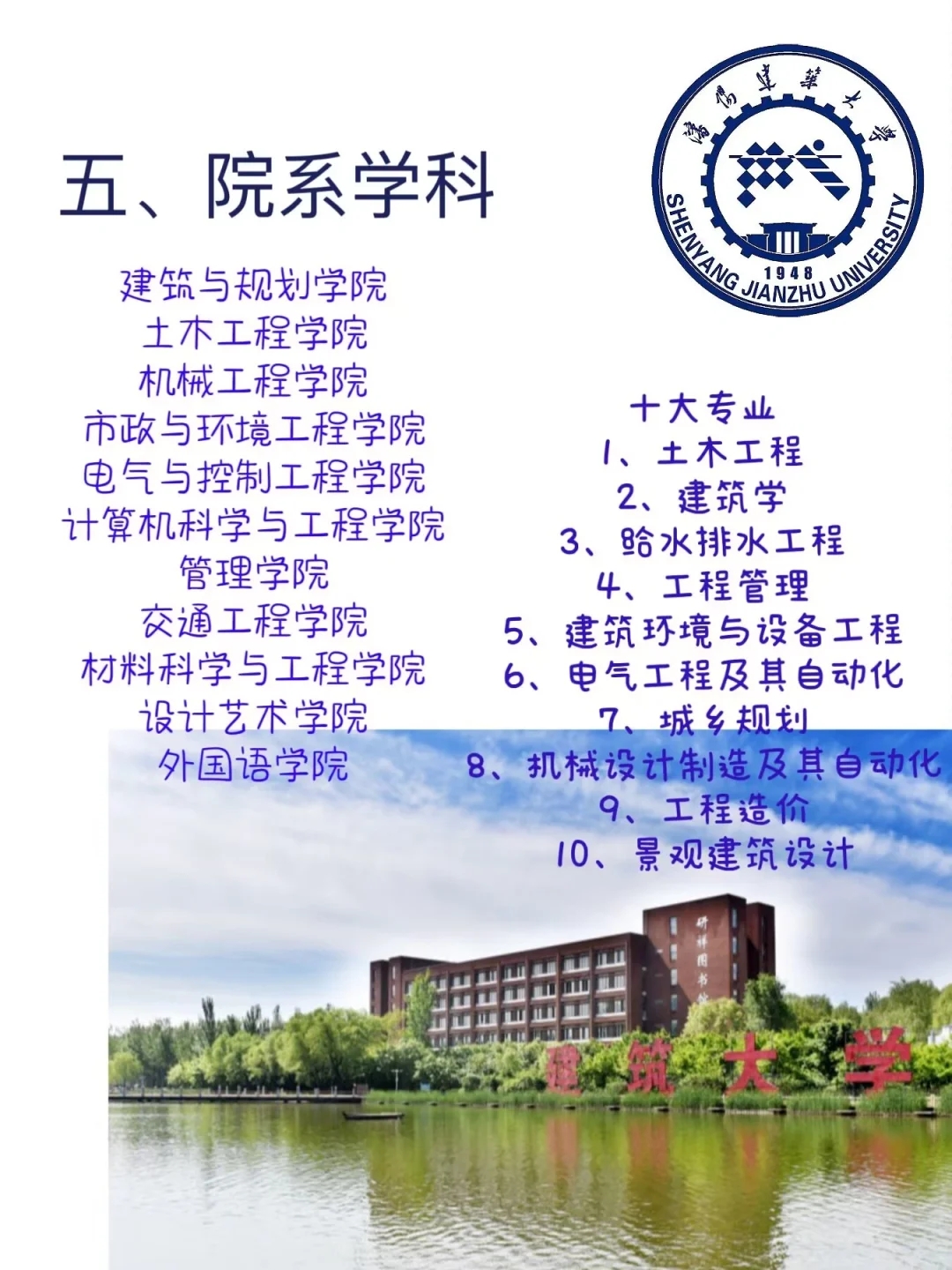 沈阳建筑大学欢迎你