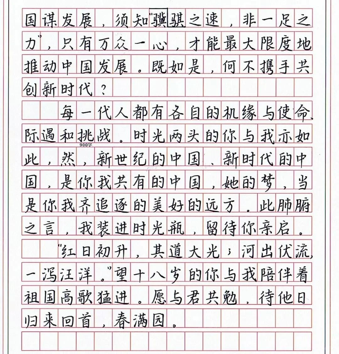 高考状元满分作文，书法特长可以加分