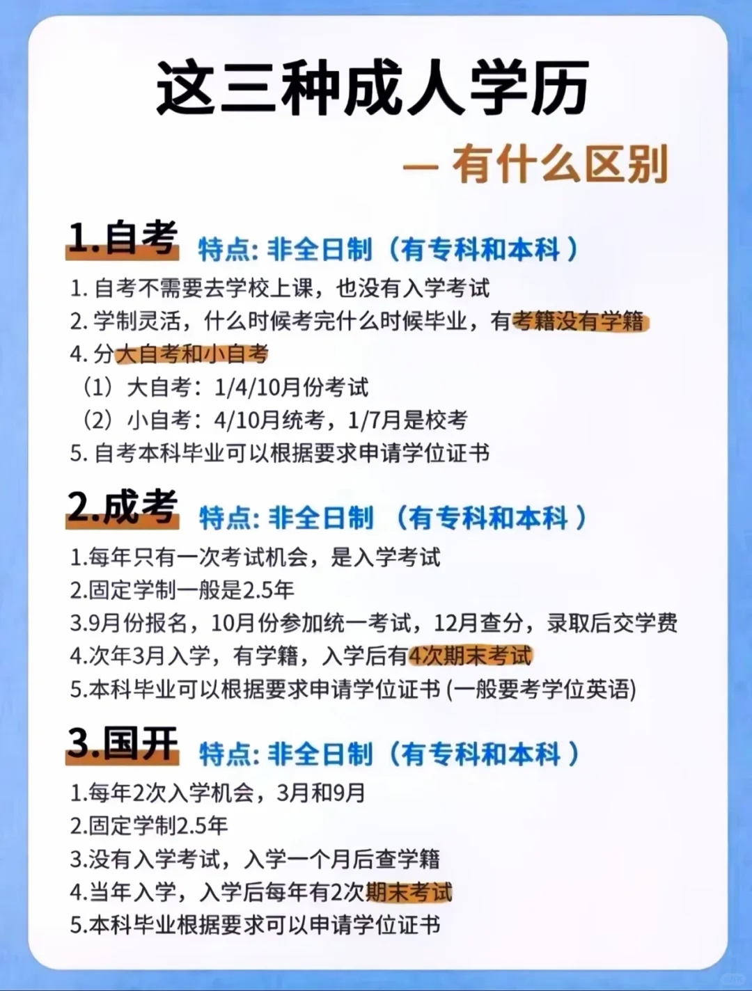 成人高考全流程⚠️⚠️内蒙古成考时间已出！