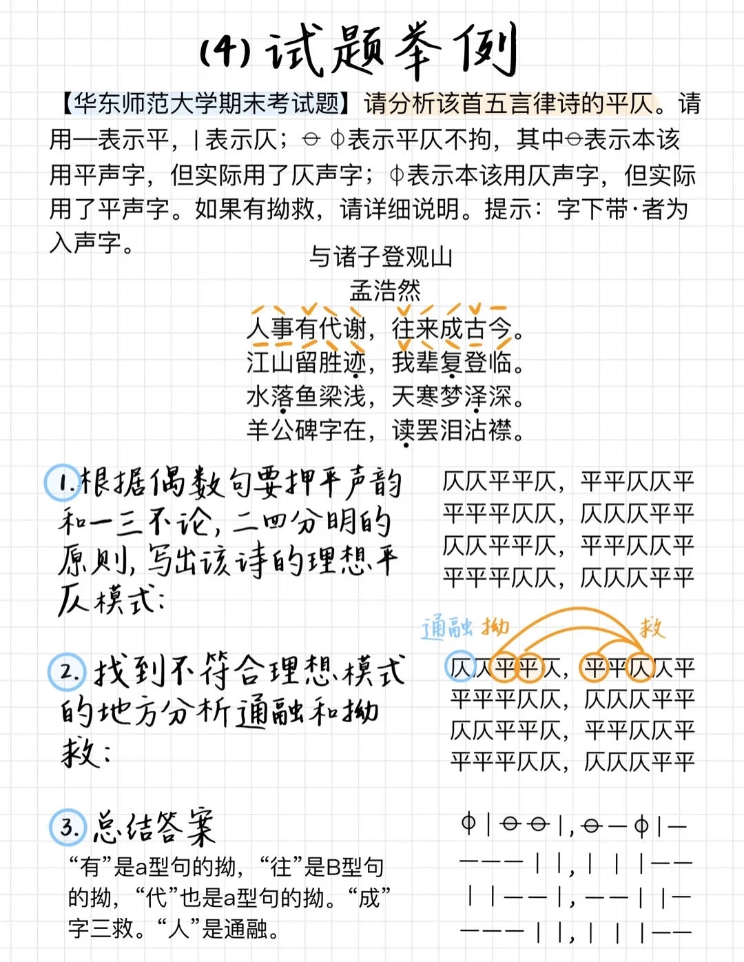 华东师大｜汉语言｜古代汉语📙笔记（下）🥹