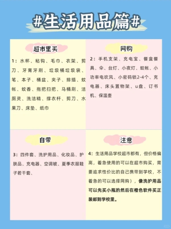 广州医科大学新生保姆级攻略看这篇就够了