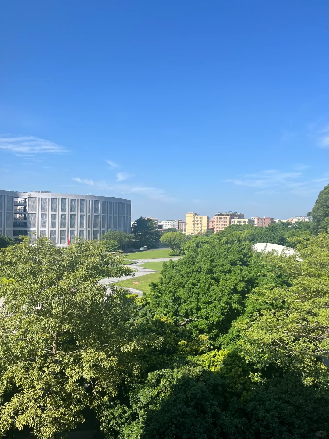 广州科技职业技术大学（广州校区）校园环境