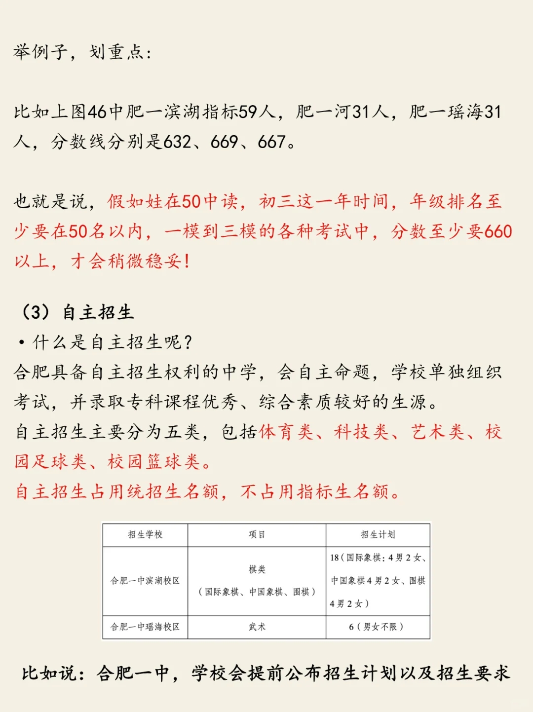 终于有人把合肥中考一次性说清楚了啊啊啊