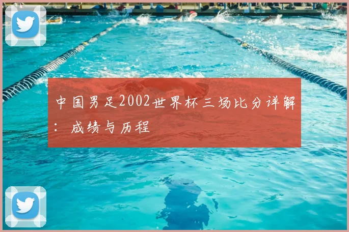 中国男足2002世界杯三场比分详解：成绩与历程