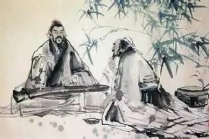 师旷援琴撞晋平公