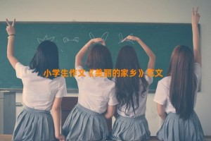 小学生作文《美丽的家乡》范文