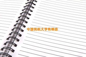 中国民航大学有哪些