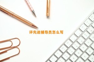 评先进辅导员怎么写