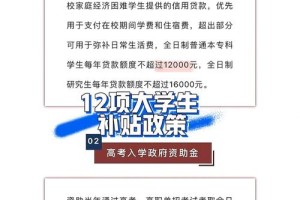 江西专科助学金怎么取得