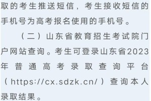 大学官网哪里查询录取结果